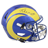 Puka Nacua Autographed Los Angeles Rams Authentic Speedflex Helmet Fanatics