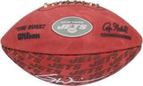 Garrett Wilson New York Jets Autographed Duke Showcase Football