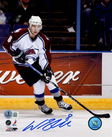 Wojtek Wolski Autographed/Signed Colorado Avalanche 8x10 Photo Beckett 57736