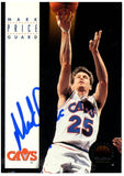 Mark Price Autographed/Signed 1993-1994 Skybox Premium #52 Card Beckett 52554