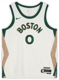 FRMD Jayson Tatum Celtics Signed Nike 2023-24 City Edition Swingman Jersey