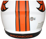Terrell Davis Autographed Denver Broncos Lunar Authentic Helmet Beckett 40599