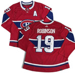 Larry Robinson Autographed Montreal Canadiens Authentic Red Jersey Fanatics