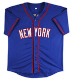 Juan Soto Authentic Signed Blue Pro Style Jersey Autographed JSA