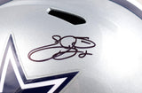 Emmitt Smith Autographed F/S Dallas Cowboys Speed Helmet *Top- Beckett W Holo
