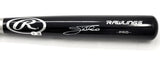 Jim Thome Autographed Rawlings Black Bat Indians Phillies White Sox Beckett