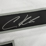 Autographed/Signed Christian Kirk Jacksonville White Football Jersey Beckett COA