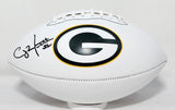 Packers XLV Champ CLAY MATTHEWS Signed Wilson White Panel Football AUTO - JSA