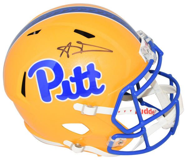 AARON DONALD SIGNED PITT PITTSBURGH PANTHERS FULL SIZE SPEED HELMET BECKETT