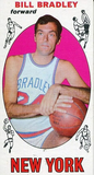 Bill Bradley Signed New York Knicks Jersey (JSA COA) 2xNBA Champion (1970, 1973)