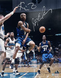 Kevin Garnett Stephon Marbury Autographed 16x20 Photo Beckett 43102