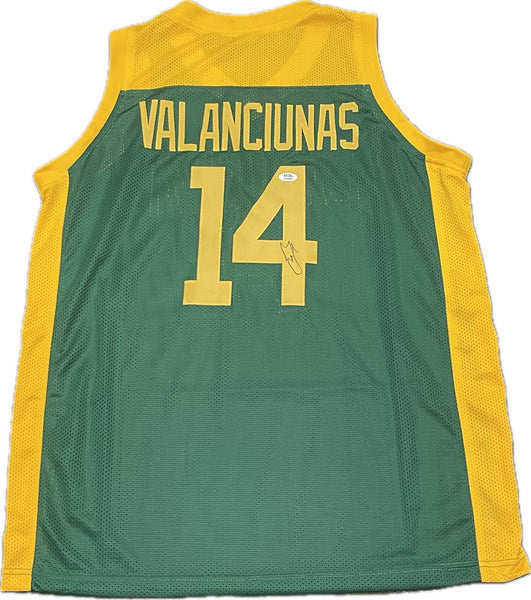 Jonas Valanciunas Signed Jersey PSA Lithuania Autographed
