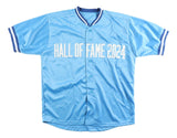 Bo Jackson Kansas City Signed Light Blue Baseball Jersey BAS
