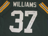 Packers TYRONE WILLIAMS Signed Custom Green Jersey AUTO w/ "SB XXXI Champs"