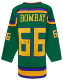 Emilio Estevez Signed Green Custom Hockey Jersey - (SCHWARTZ COA)