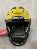 AIDAN HUTCHINSON SIGNED MICHIGAN WOLVERINES F/S SPEEDFLEX HELMET BECKETT QR