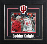 Indiana Bobby Knight "Best Wishes" Signed 8x10 Framed Photo BAS #S24678