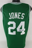 Sam Jones Signed Boston Celtics Jersey (JSA COA) Hall of Fame 1983 /Died in 2021