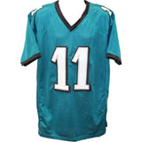 AJ Brown Autographed/Signed Pro Style Green Jersey Beckett 36847