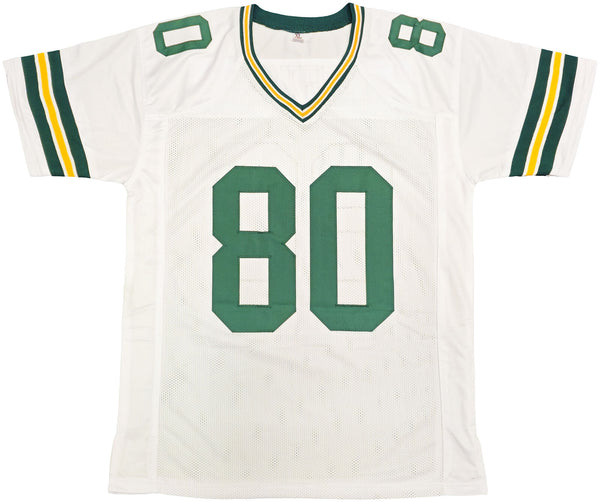 GREEN BAY PACKERS ROBERT BROOKS AUTOGRAPHED WHITE JERSEY JSA STOCK #234515