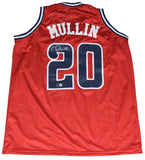 CHRIS MULLIN AUTOGRAPHED ST JOHN'S RED STORM #20 BASKETBALL JERSEY BECKETT