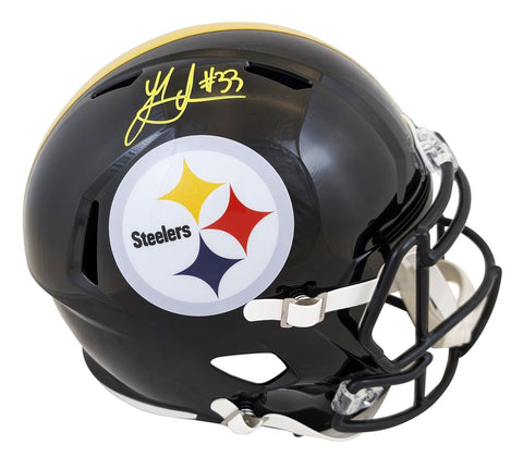 Steelers Jack Sawyer Authentic Signed Full Size Speed Rep Helmet BAS Witnessed