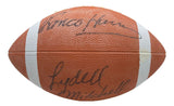 Franco Harris Lydell Mitchell Penn State Signed Sysco Football BAS LOA