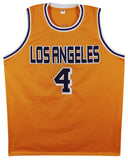 Byron Scott "3x Champ" Authentic Signed Yellow Pro Style Jersey BAS Witnessed