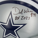 Autographed DeMarcus Ware Cowboys Helmet