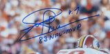 Joe Theismann Washington Redskins Signed/Inscr 11x14 Photo Framed JSA 166059