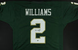 Terrance Williams Signed Baylor Bears Green Jersey (GTSM COA) Dallas Cowboys W.R