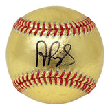 Albert Pujols St. Louis Cardinals Signed Gold Official MLB Baseball BAS Beckett