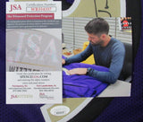 Justin Tucker Signed/Autographed Purple Custom Football Jersey Ravens JSA 190358