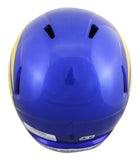 Rams Davante Adams Signed Full Size Speed Rep Helmet W/ Case BAS Witnessed