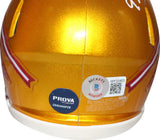 Charlie Ward Autographed FSU Seminoles Flash Mini Helmet Beckett 40714