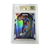 Eberechi Eze Signed 2020-21 Panini Prizm EPL Silver Rookie Card - BGS 9.5