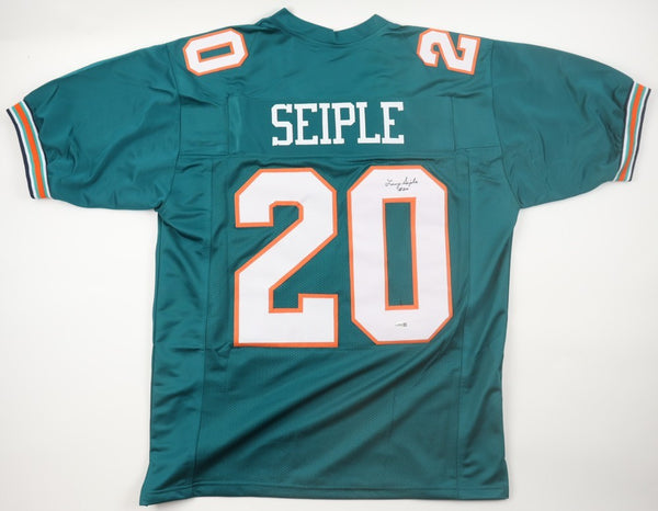 Larry Seiple Signed Miami Dolphins Jersey (JSA) 2xSuper Bowl Champ VII I& VIII