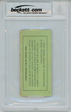 Tony Dorsett Signed Pittsburgh Panthers 1976 Heisman Ticket Slab Beckett 57055