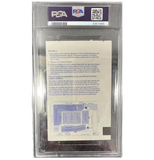 Wayne Rooney Signed First EPL Goal Ticket Inscribed Remember The Name - PSA 1.5