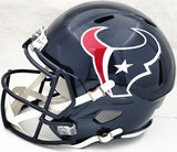 NICO COLLINS AUTOGRAPHED TEXANS BLUE FULL SIZE SPEED HELMET BECKETT 224742