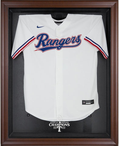 Rangers Baseball Jersey Logo Display Case