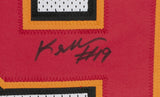 Keyshawn Johnson Signed Tampa Bay Buccaneers Jersey (JSA COA) 3xPro Bowl WR