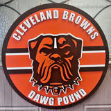 Frank Minnifield & Hanford Dixon Signed Cleveland Browns Dawg Pound Jersey /GTSM