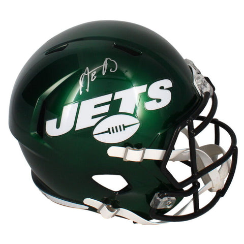 Aaron Rodgers Autographed New York Jets Full Size Speed Helmet Fanatics