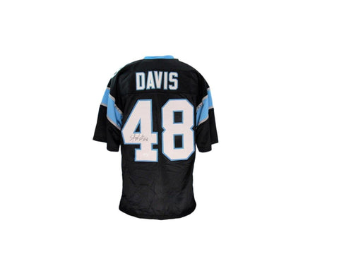 Stephen Davis Signed/Autographed Custom Football Jersey Panthers JSA 200847