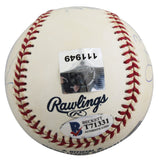 Boston Strong (5) Damon, Brady, Ortiz, Orr & Bird Signed Baseball BAS #T71331