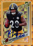 Kaleb Johnson Autographed '25 Donruss The Rookies #20 Card Beckett Witness 57008