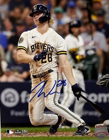 Brewers Outfield Prospect JOEY WIEMER Signed 8x10 Photo #8 AUTO