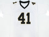 Alvin Kamara Autographed White Pro Style Jersey - Beckett W Hologram