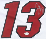 Mike Miller Signed Heat Nike Authentic Jersey JSA/ Miami 2xNBA Champ 2012 & 2013